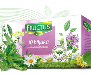 Čaj od 10 biljaka 20 filter kesica Fructus