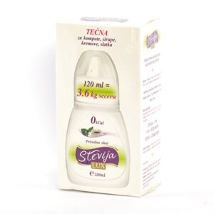 Tečni stoni zaslađivač Stevia lux 120ml