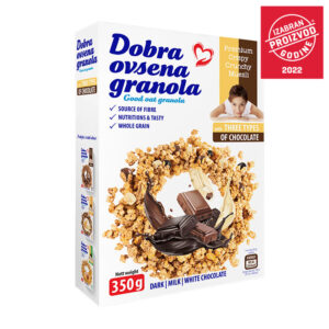 DOBRA OVSENA GRANOLA 3 vrste čokolade