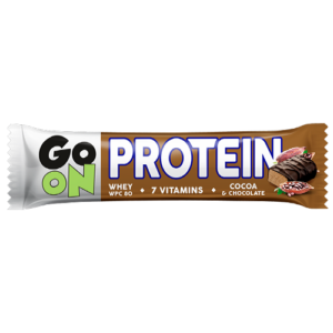 Proteinska pločica 20% GO ON kakao 50g Sante