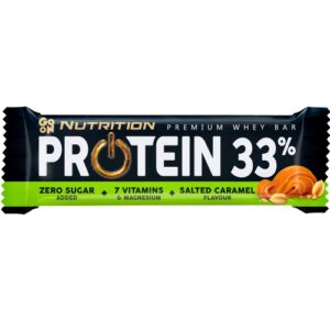 GO ON NUTRITION PROTEIN 33% premium proteinska pločica - slani ukus karamele 50g Sante