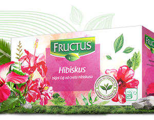 Čaj od hibiskusa 20 filter kesica Fructus
