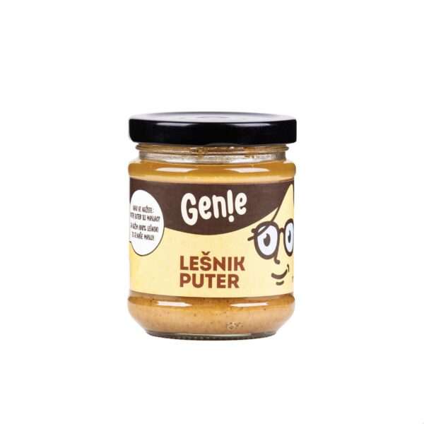 Lešnik puter 100% 170g Genie