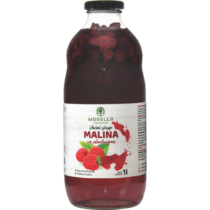 Voćni sirup od MALINE sa plodovima