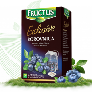 Čaj od borovnice 20 filter kesica Fructus Exclusive