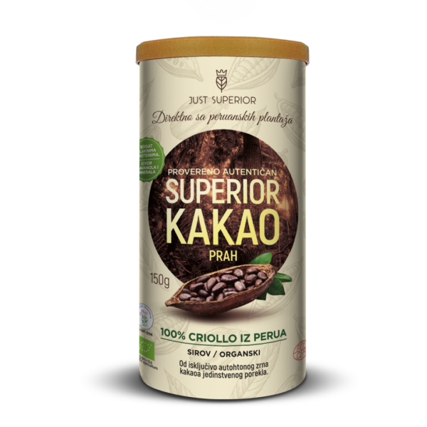 Organski Kakao Prah Criollo - JustSuperior