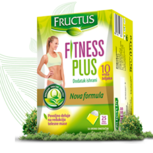 Fitness plus čaj 25 filter kesica Fructus