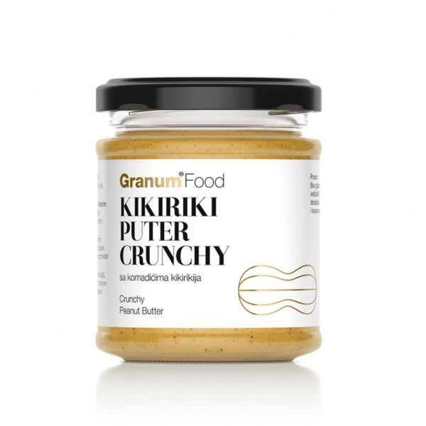 Kikiriki puter sa komadićima kikirikija crunchy 170g Granum