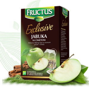 Čaj od jabuke sa cimetom 20 filter kesica Fructus