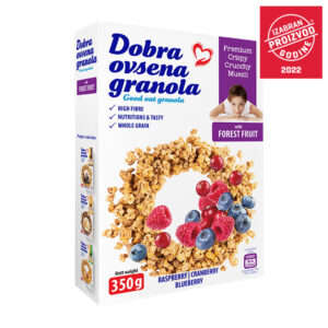 DOBRA OVSENA GRANOLA šumsko voće