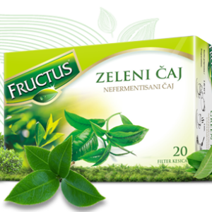 Zeleni čaj 20 filter kesica Fructus